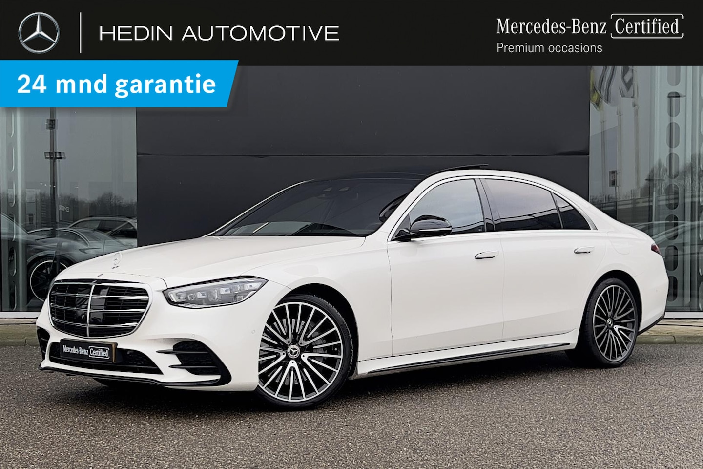 Mercedes-Benz S-klasse - S 580e L Automaat AMG Line | MANUFAKTUR | Nightpakket | Panoramadak | Burmester 3D Audio | - AutoWereld.nl