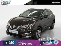 Nissan Qashqai - 1.2 N-Connecta GOEDKOOPSTE VAN NEDERLAND AUTOMAAT Navi airco 360camera parkeersensoren cru