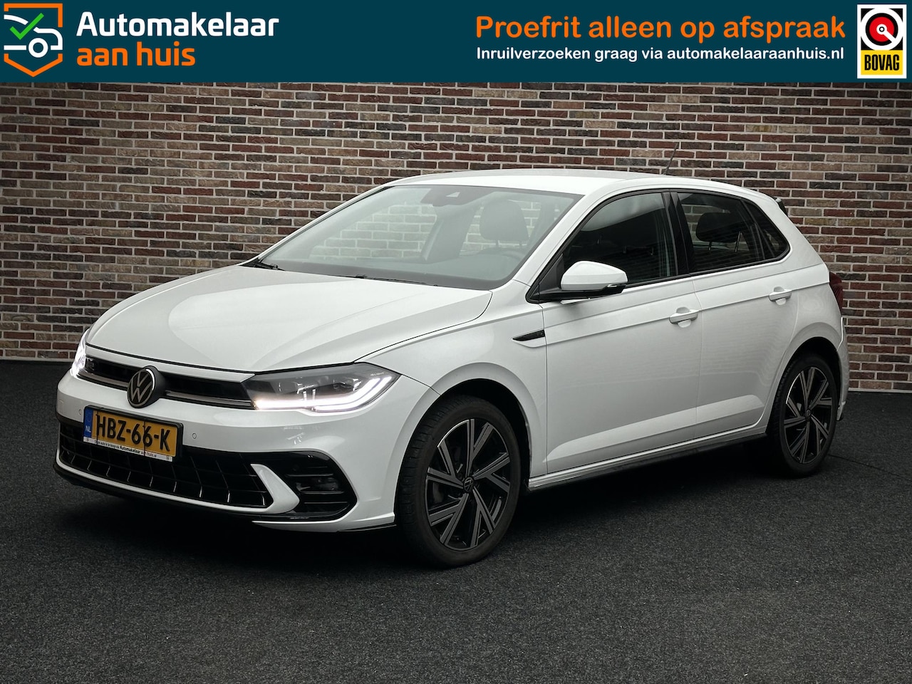 Volkswagen Polo - 1.0 TSI R-Line Fabrieksgarantie IQ Light Camera - AutoWereld.nl