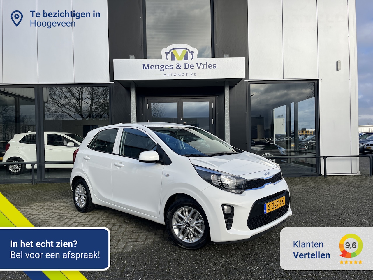 Kia Picanto - 1.0 DPi DynamicLine Airco | NAP | Isofix | DAB | Apple Carplay Android Auto | Cruise Contr - AutoWereld.nl