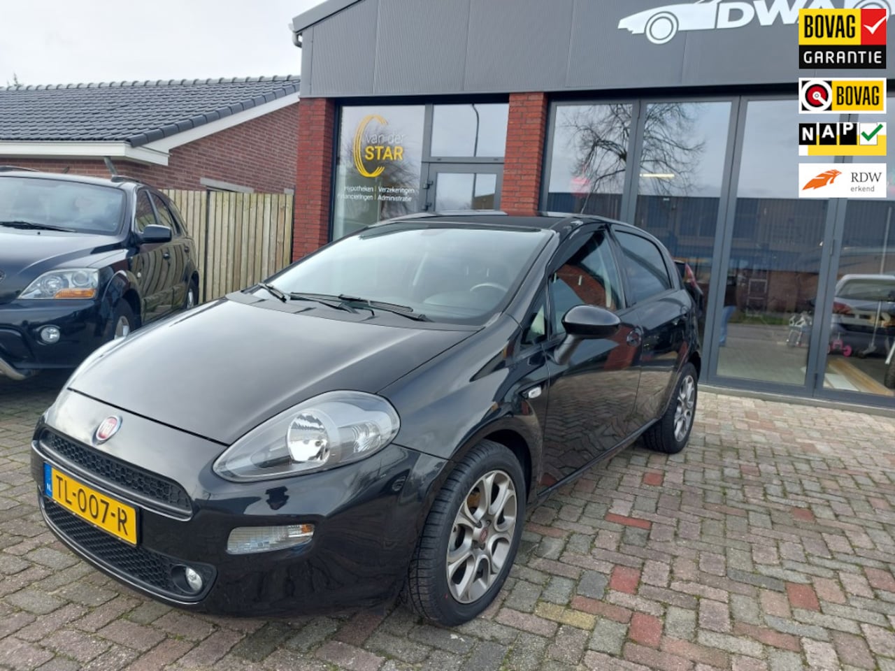 Fiat Punto Evo - 0.9 TwinAir Sempre AIRCO-NAVI-CRUISE CONTR - AutoWereld.nl