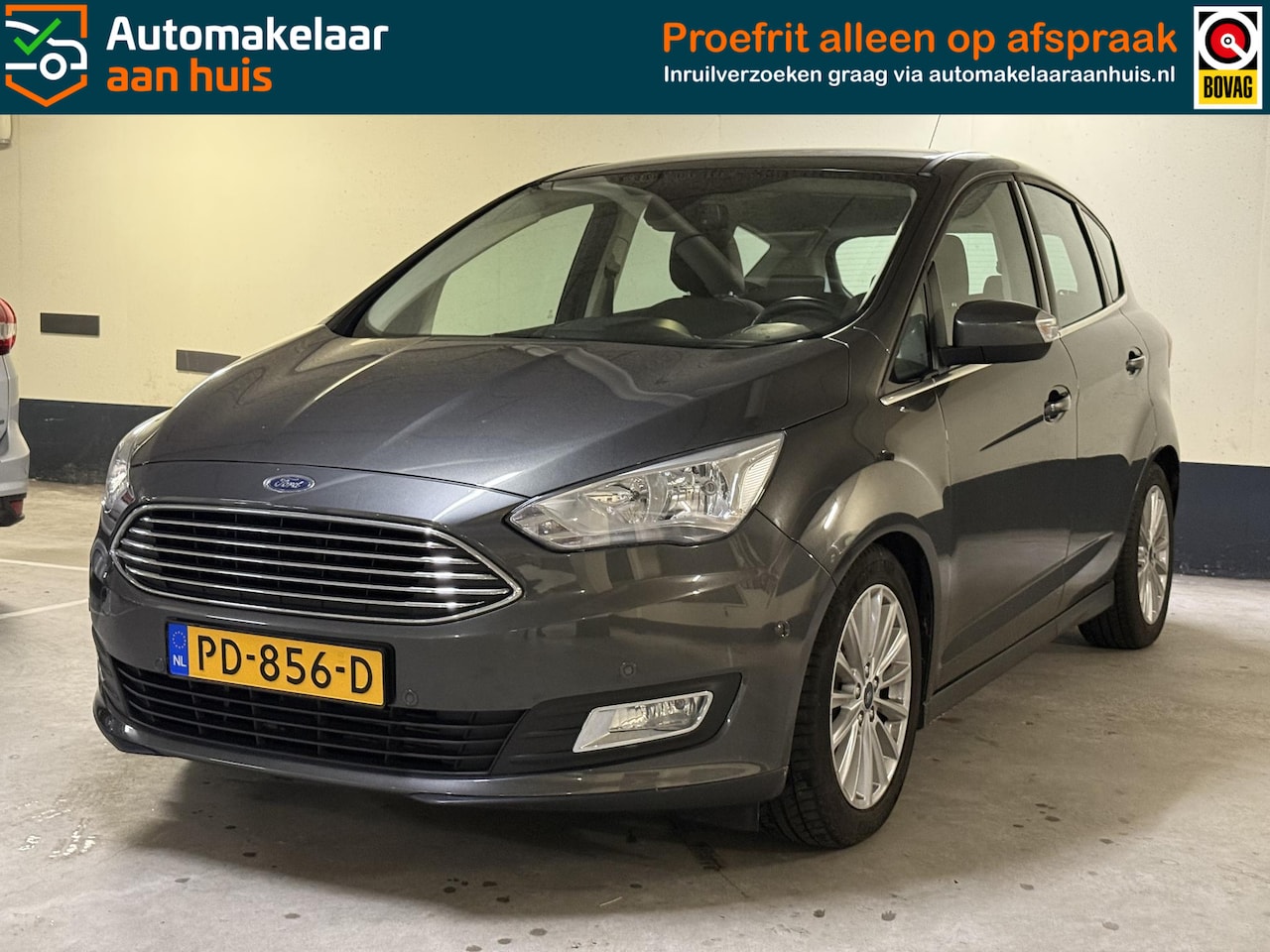 Ford C-Max - 1.0 Titanium Cruise Control Navi Airco ParkeerHulp - AutoWereld.nl