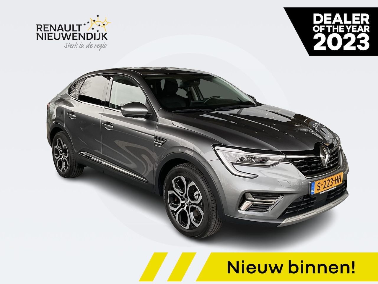 Renault Arkana - 1.6 E-Tech hybrid 145 techno | DODEHOEKSENS. | CAMERA | PARKEERSENS. V+A | CLIMATE CONTROL - AutoWereld.nl