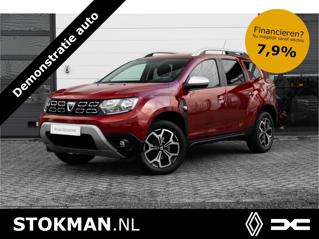 Dacia Duster - 1.0 TCe 100 PK Bi-Fuel Prestige | Trekhaak | Climate Control | Navigatie | Camera achter | - AutoWereld.nl