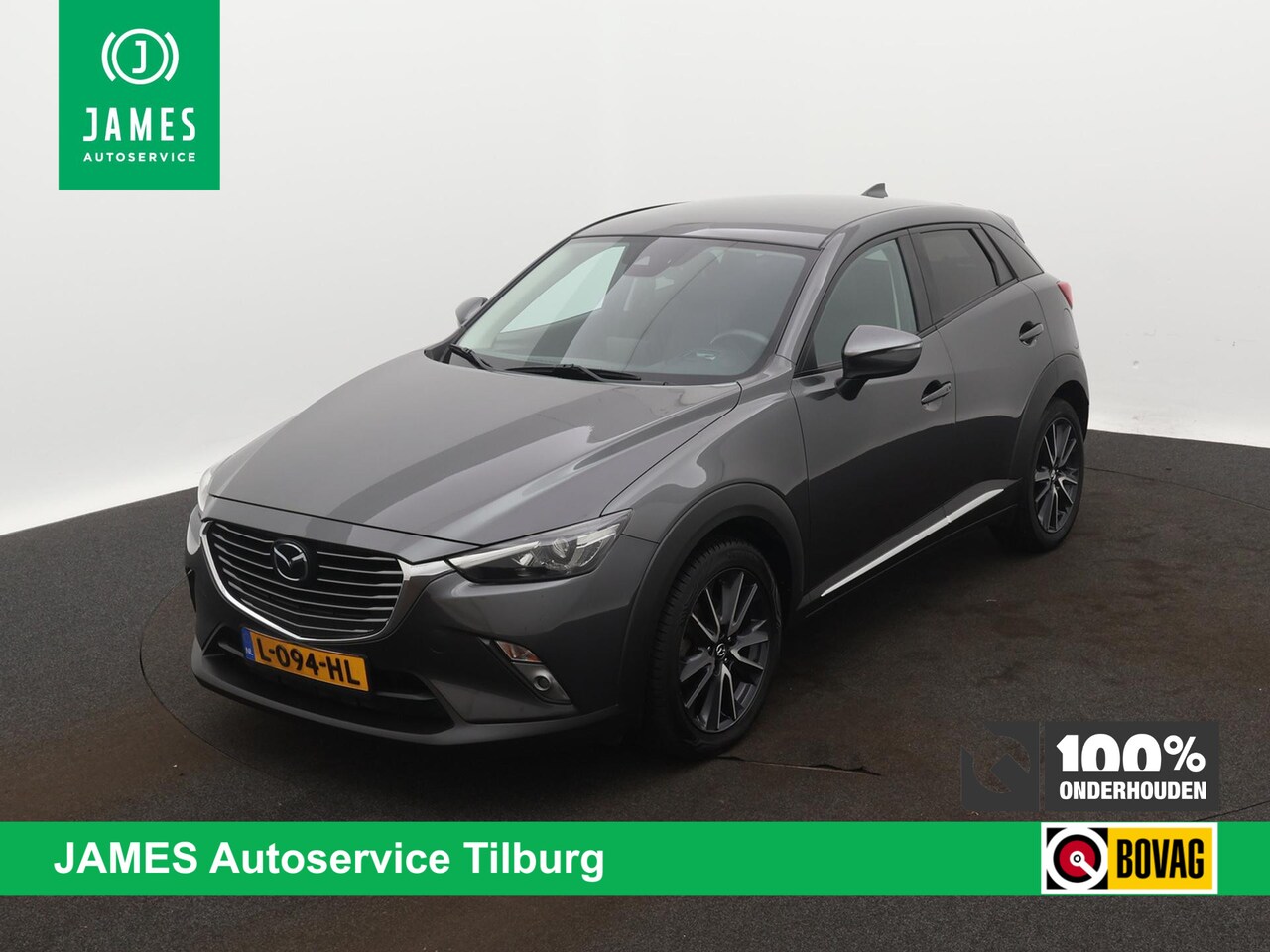 Mazda CX-3 - 2.0 SkyActiv-G 120 GT-M AD-CRUISE CAMERA NAVI BOSE-AUDIO - AutoWereld.nl