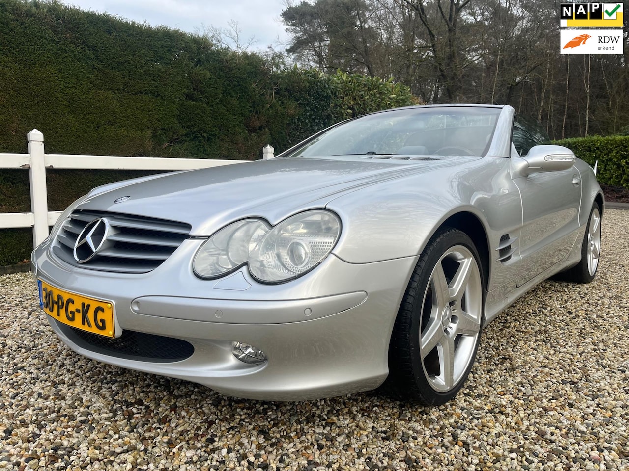 Mercedes-Benz SL-klasse Cabrio - 500 NL auto. - AutoWereld.nl