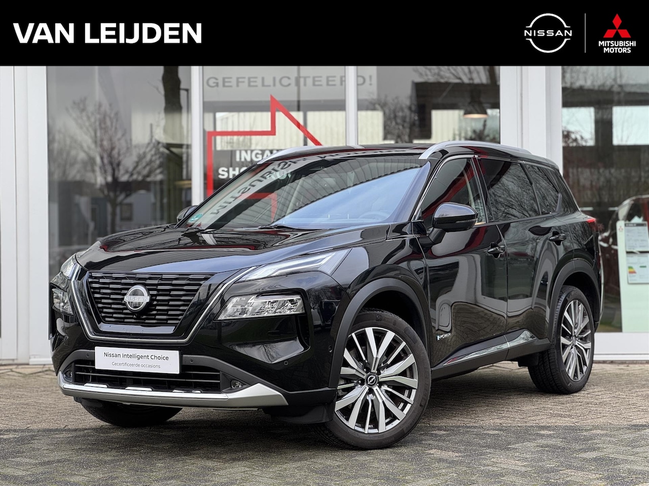 Nissan X-Trail - E-Force 4WD 158pk Tekna | 1.800 trekgewicht | Panoramadak | 20 inch | Leder | App Connect - AutoWereld.nl