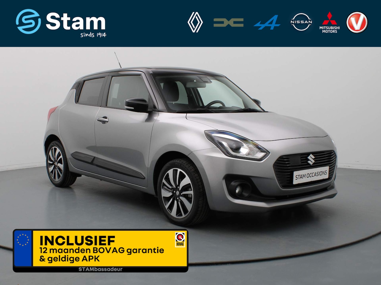 Suzuki Swift - 1.2 Stijl Smart Hybrid Adapt. cruise | Camera | Climate | Navi | Stoelverwarming - AutoWereld.nl