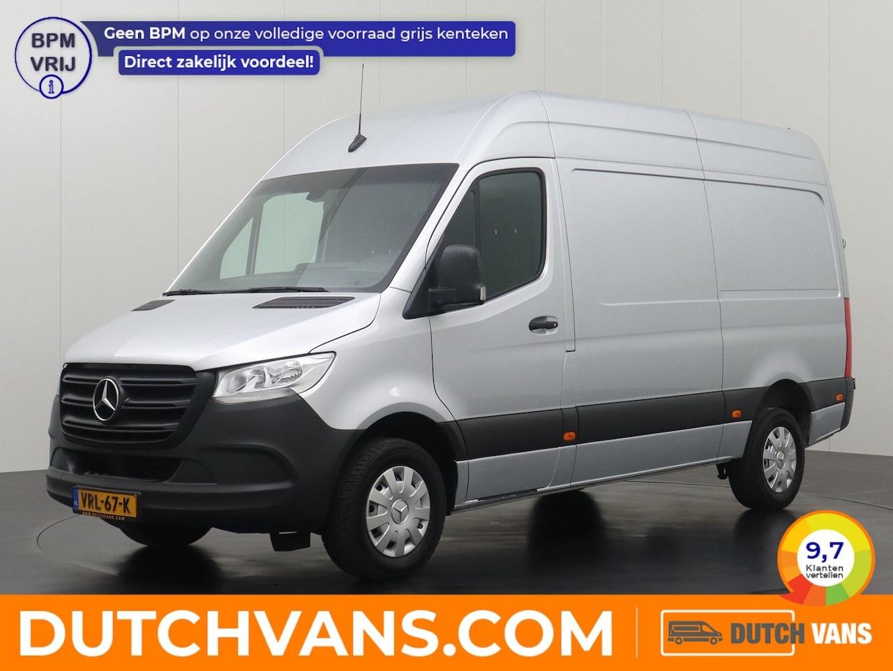 Mercedes-Benz Sprinter - 316CDI L2H2 | Trekhaak | Airco | 3-Persoons | Betimmering - AutoWereld.nl