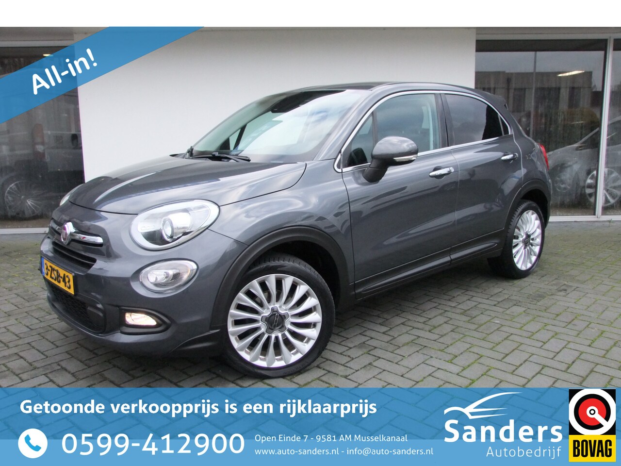 Fiat 500 X - 1.4 Turbo MultiAir Lounge 1.4 Turbo MultiAir Lounge - AutoWereld.nl