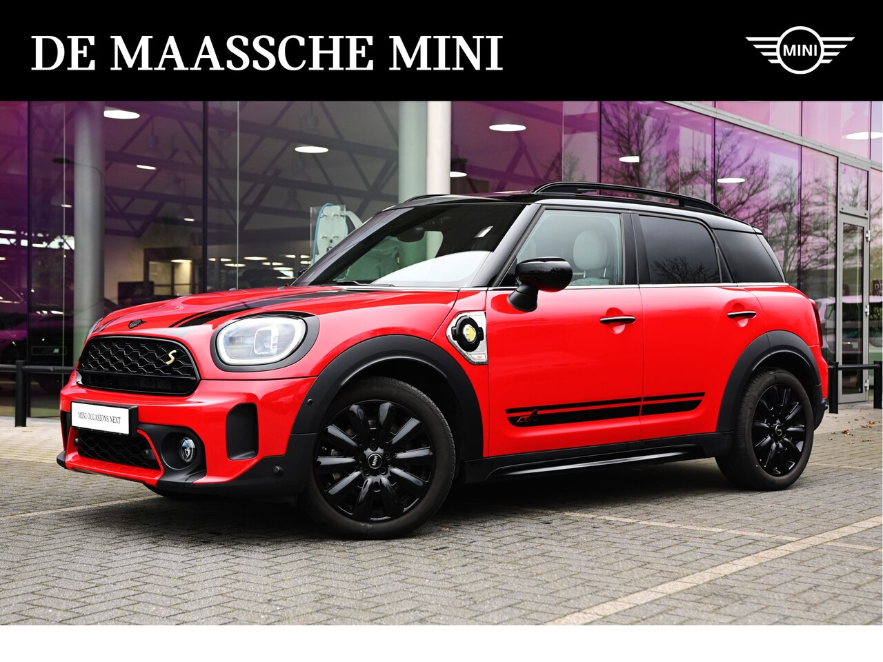 MINI Countryman - Cooper S E ALL4 Classic Automaat / Panoramadak / Achteruitrijcamera / Stoelverwarming / LE - AutoWereld.nl