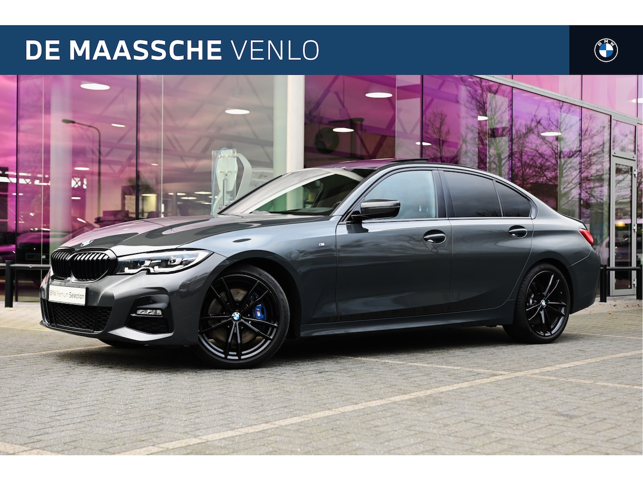 BMW 3-serie - 330i High Executive M Sport Automaat / Schuif-kanteldak / Sportstoelen / Stoelverwarming / - AutoWereld.nl