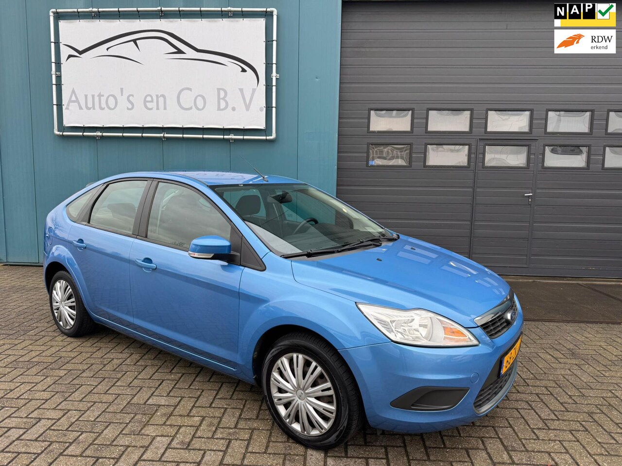 Ford Focus - 1.6 Trend 5-deurs Airco Cruise Pdc Facelift model NL Auto NAP Incl nw Apk 01-2026 - AutoWereld.nl