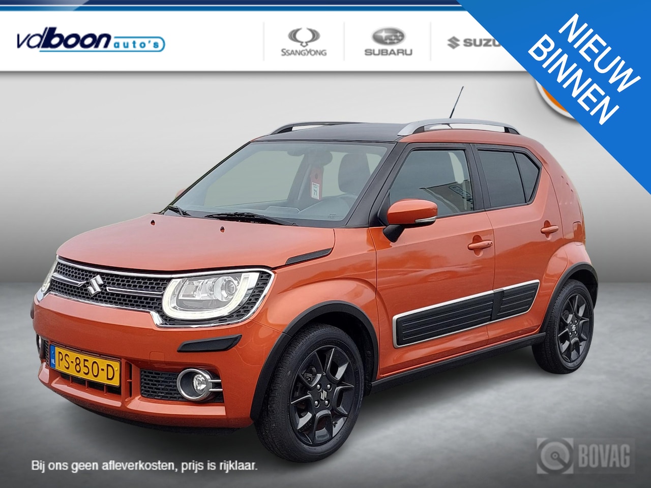 Suzuki Ignis - 1.2 Stijl l AUTOMAAT l CRUISE l NAVI l Rijklaarprijs !! - AutoWereld.nl