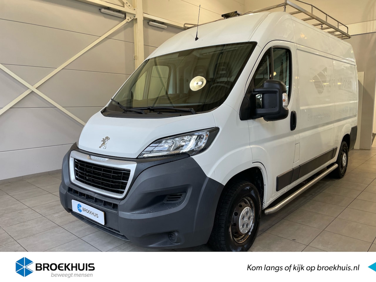 Peugeot Boxer - 333 2.2 HDI L2H2 | Imperiaal + ladder | Camera | Cruise | Airco - AutoWereld.nl