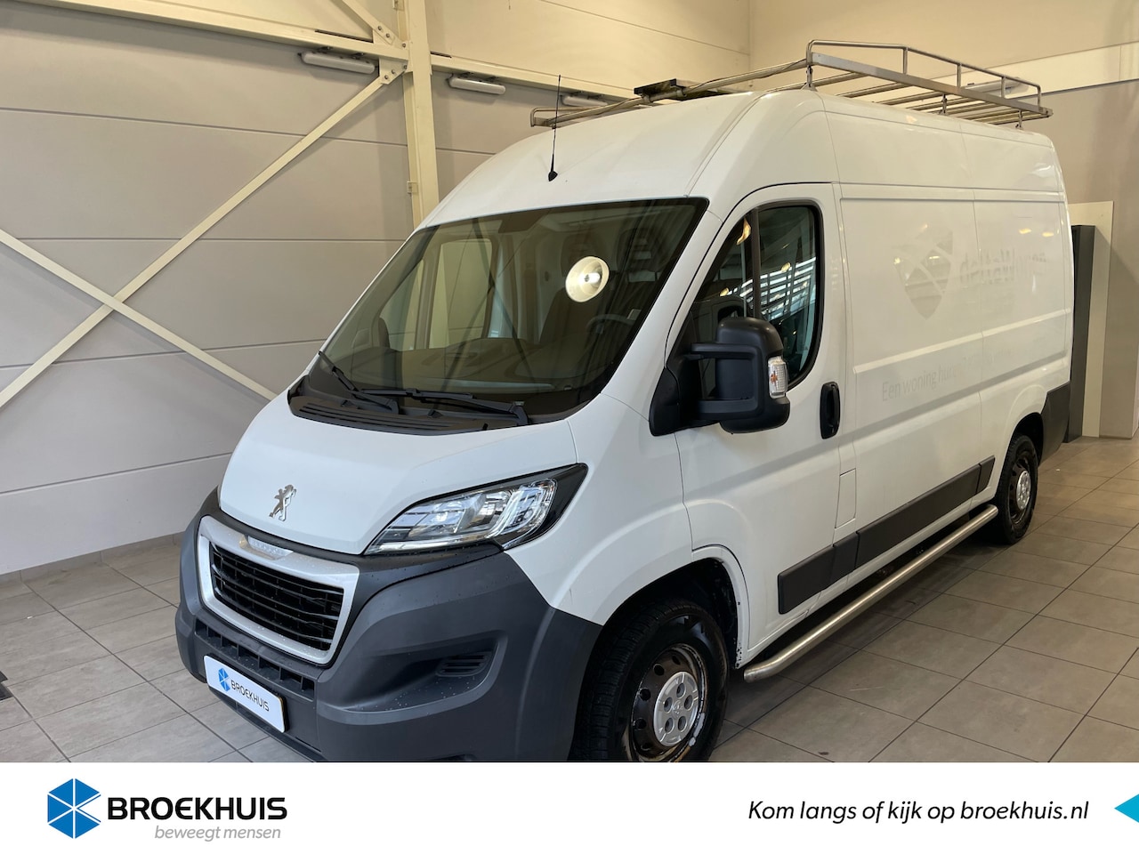 Peugeot Boxer - 333 2.2 HDI L2H2 | Imperiaal + ladder | Camera | Cruise | Airco - AutoWereld.nl