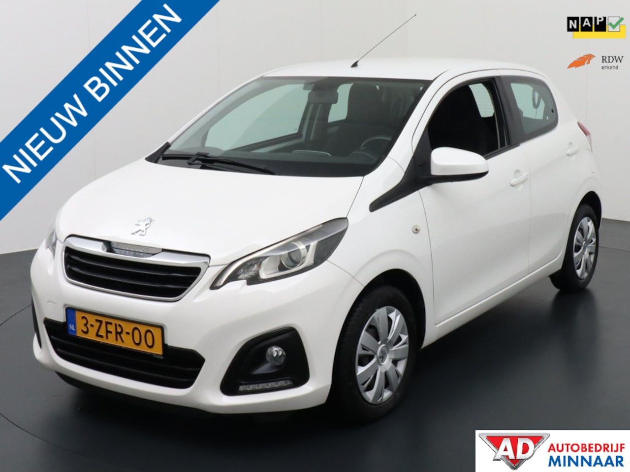 Peugeot 108 - 1.0 e-VTi Active 1.0 e-VTi Active - AutoWereld.nl