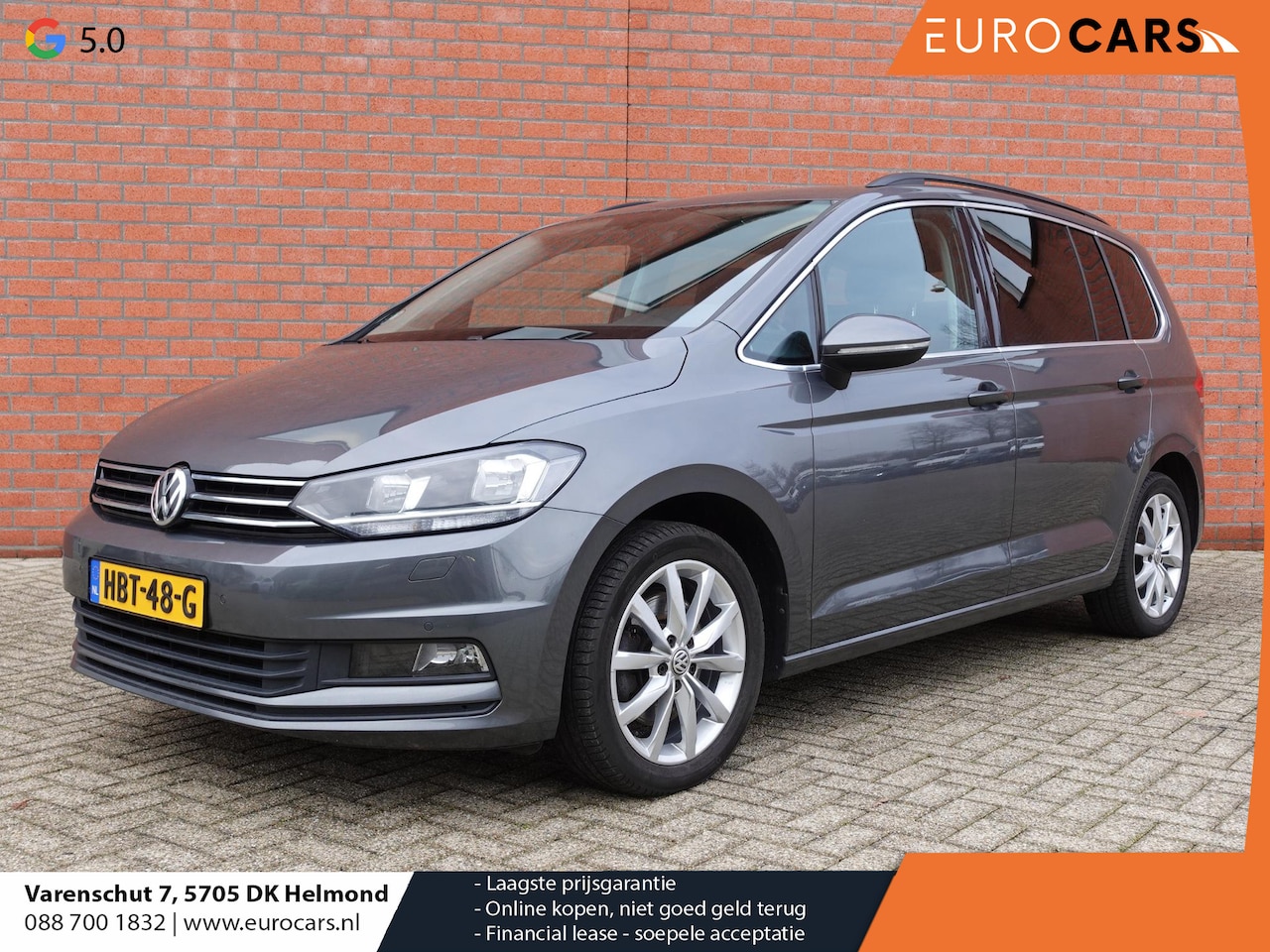 Volkswagen Touran - 1.5 TSI DSG Comfortline 7p | Navigatie d.m.v. Apple Carplay/Android Auto | Climate Control - AutoWereld.nl