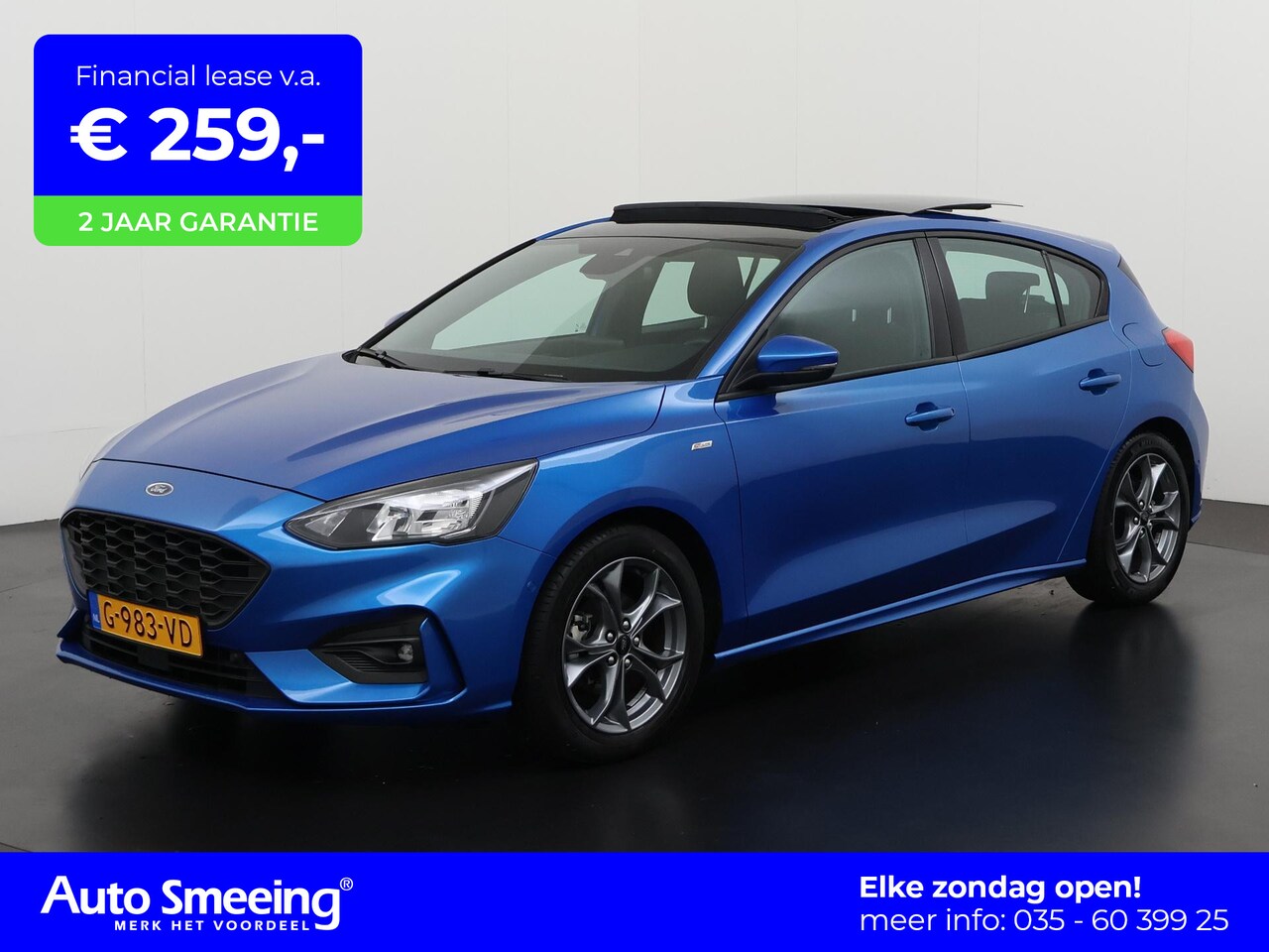 Ford Focus - 1.0 EcoBoost ST Line | Panoramadak | Zondag Open! - AutoWereld.nl