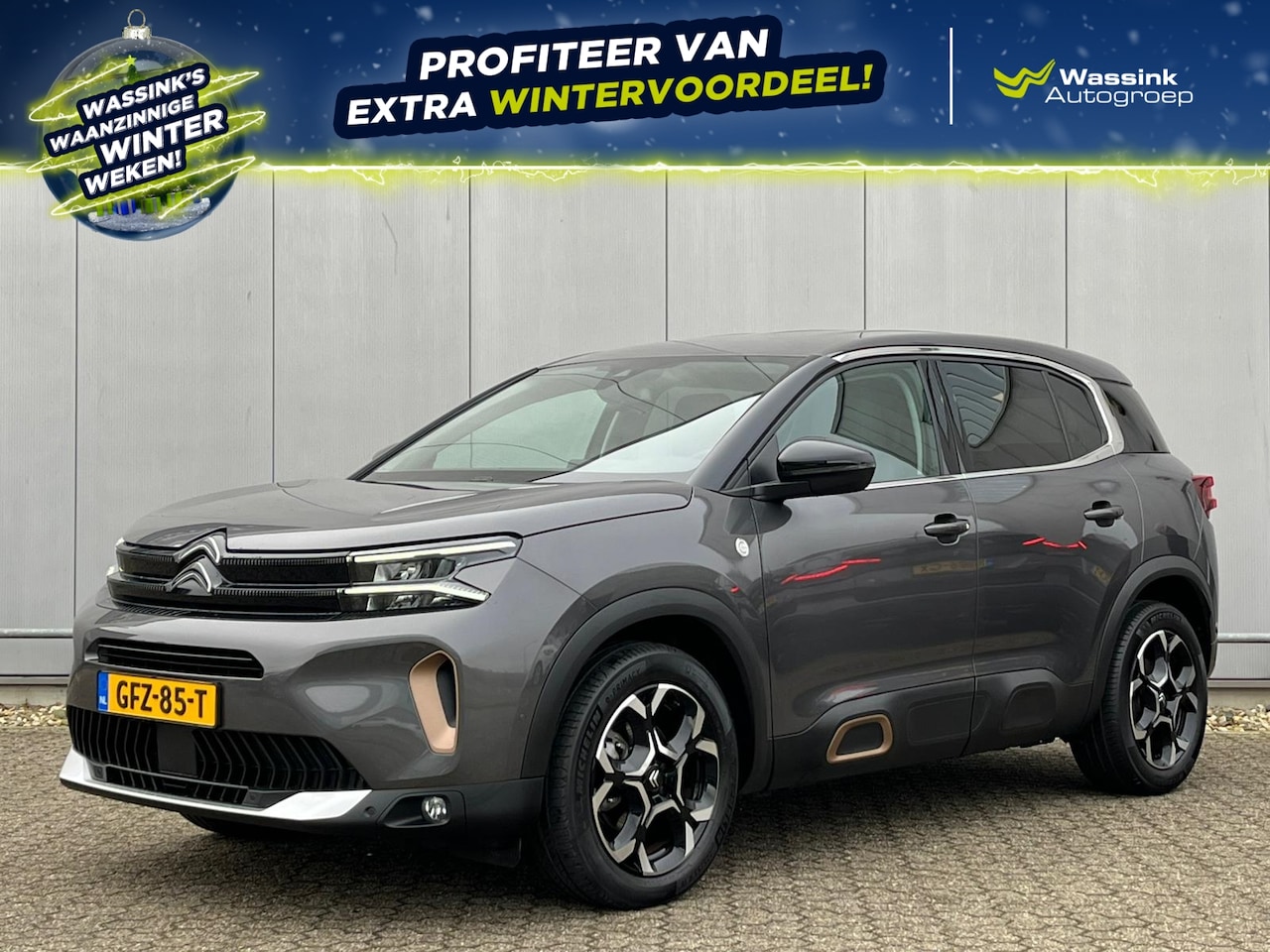 Citroën C5 Aircross - 130pk C-Series Automaat | Keyless Entry | Inhaalsensor | Navigatie | Camera | Parkeersenso - AutoWereld.nl