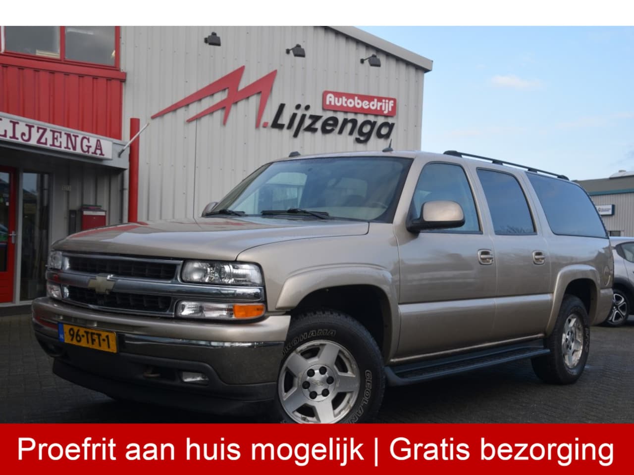 Chevrolet Suburban - 5.3 V8 7p. l LPG3 l Clima l Bose l Schuif/kantel l Cruise l DVD speler - AutoWereld.nl