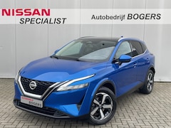 Nissan Qashqai - 1.3 MHEV N-Connecta + Design Pack + Cold Pack, Navigatie, Panoramadak, Climate Control, Cr