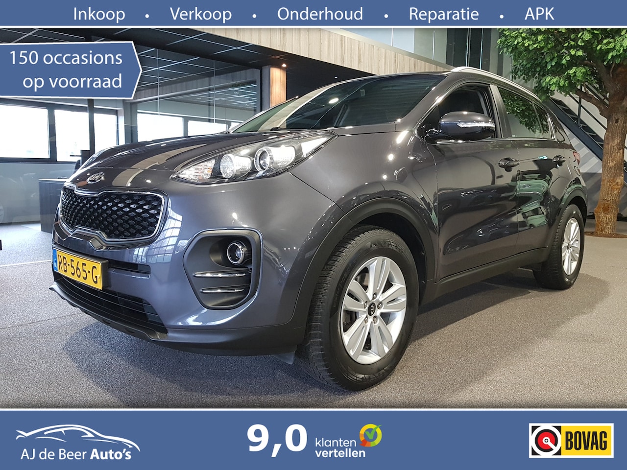 Kia Sportage - 1.6 GDI DynamicLine Trekhaak | Navigatie | Airco | Nette auto - AutoWereld.nl