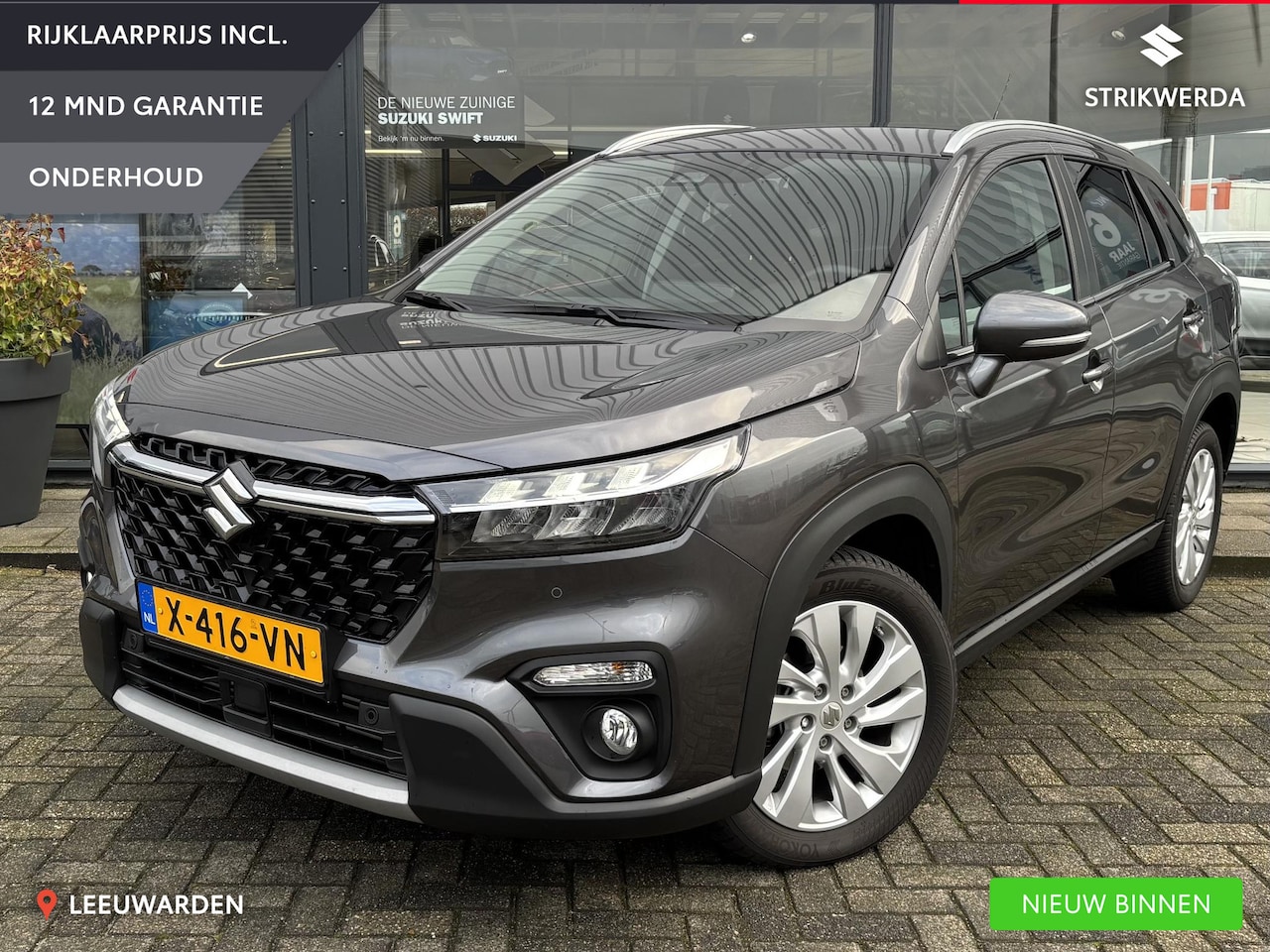 Suzuki S-Cross - 1.4 Boosterjet Select Smart Hybrid Allseasonband/Carplay - AutoWereld.nl