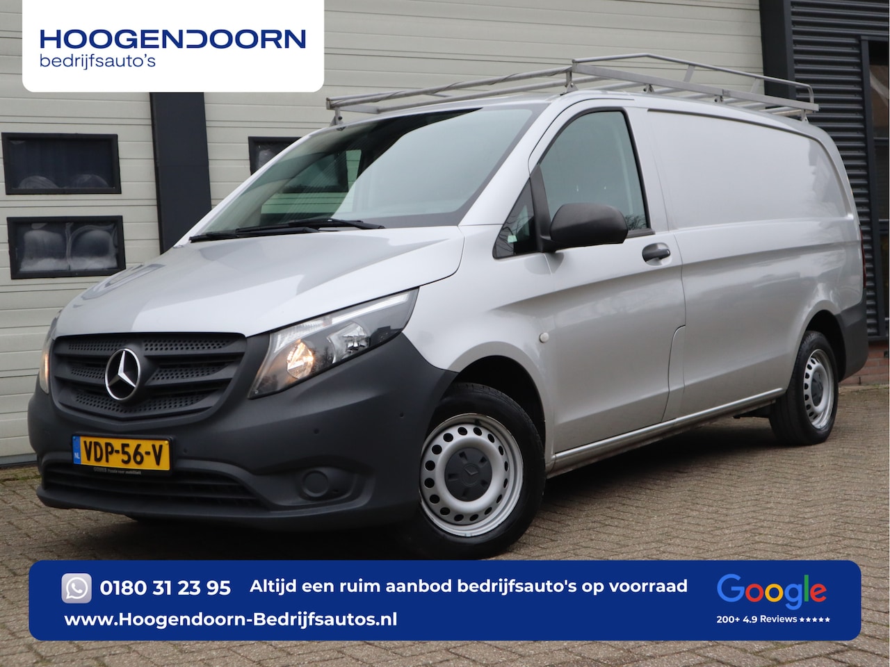 Mercedes-Benz Vito - 114 CDI Automaat Euro 6 Lang L2 - Imperiaal - Trekhaak - Camera - AutoWereld.nl