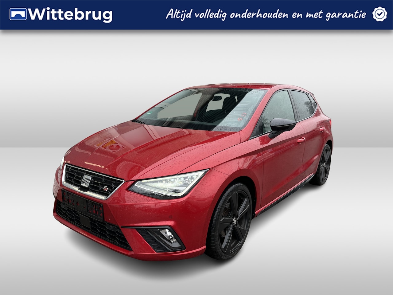 Seat Ibiza - 1.0 TSI FR Black Edition / CRUISE/ PARK. SENSOREN + CAMERA/ FULL LINK/ NAVI/ DAB/ CLIMA/ S - AutoWereld.nl