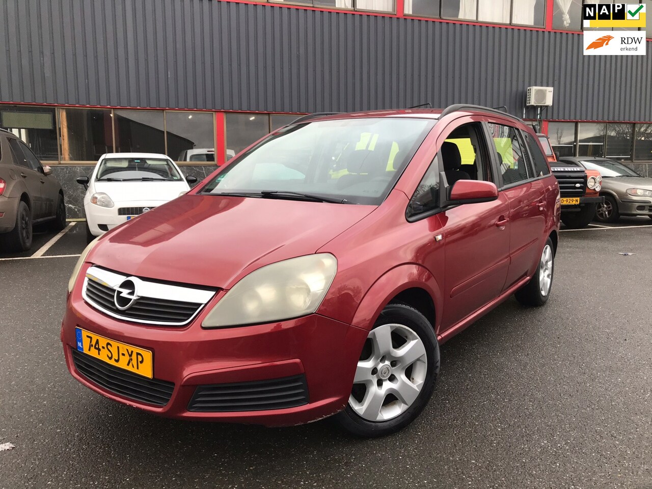 Opel Zafira - 1.6 Enjoy // 7 PERS / NAP / AKP / TREKHAAK / AIRCO / CRUISE - AutoWereld.nl