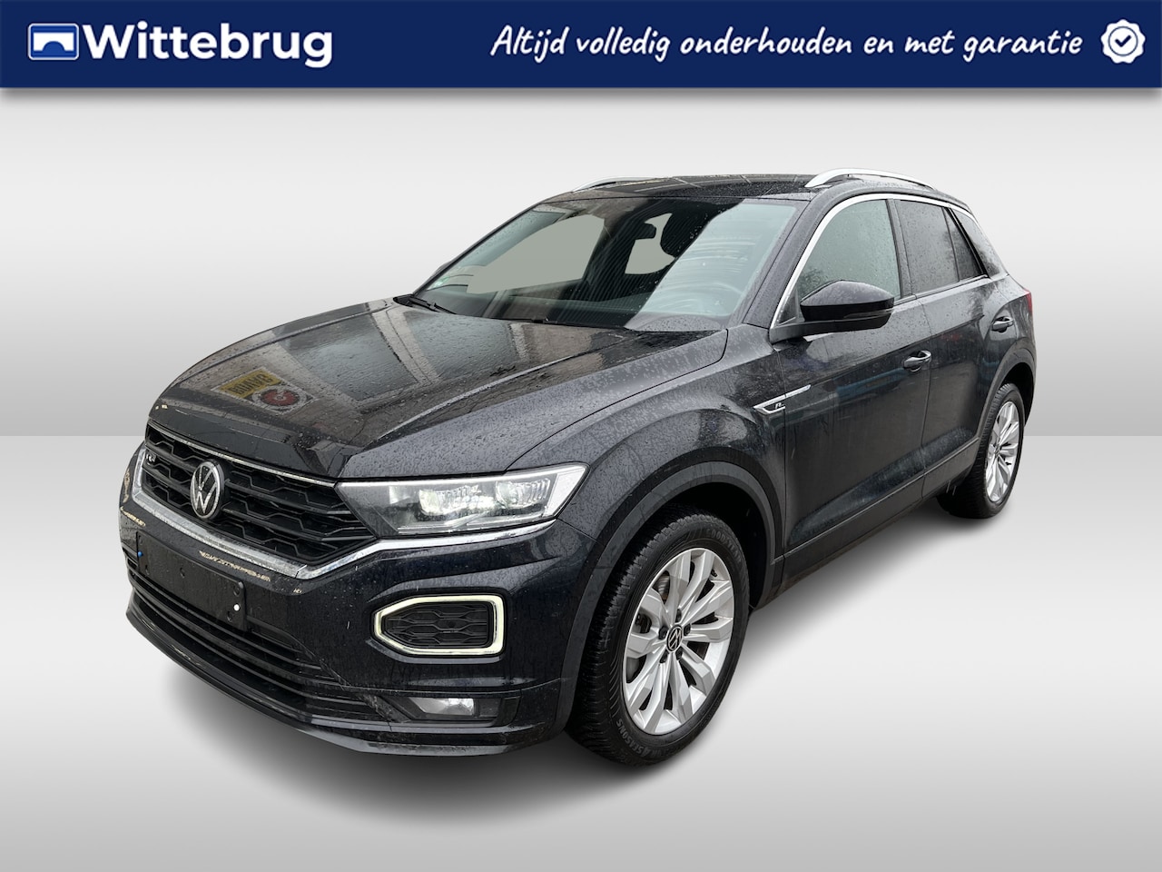 Volkswagen T-Roc - 1.5 TSI R-Line / AUTOMAAT/ ADAPT. CRUISE/ DIGITAL DASH/ NAVI/ DAB/ CLIMA/ STOELVERWARMING/ - AutoWereld.nl