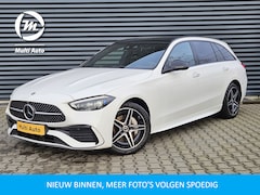 Mercedes-Benz C-klasse Estate - 300 e AMG Line Plug In Hybrid PHEV | Panodak | Adaptive Cruise | Head Up | Lederen Sportst