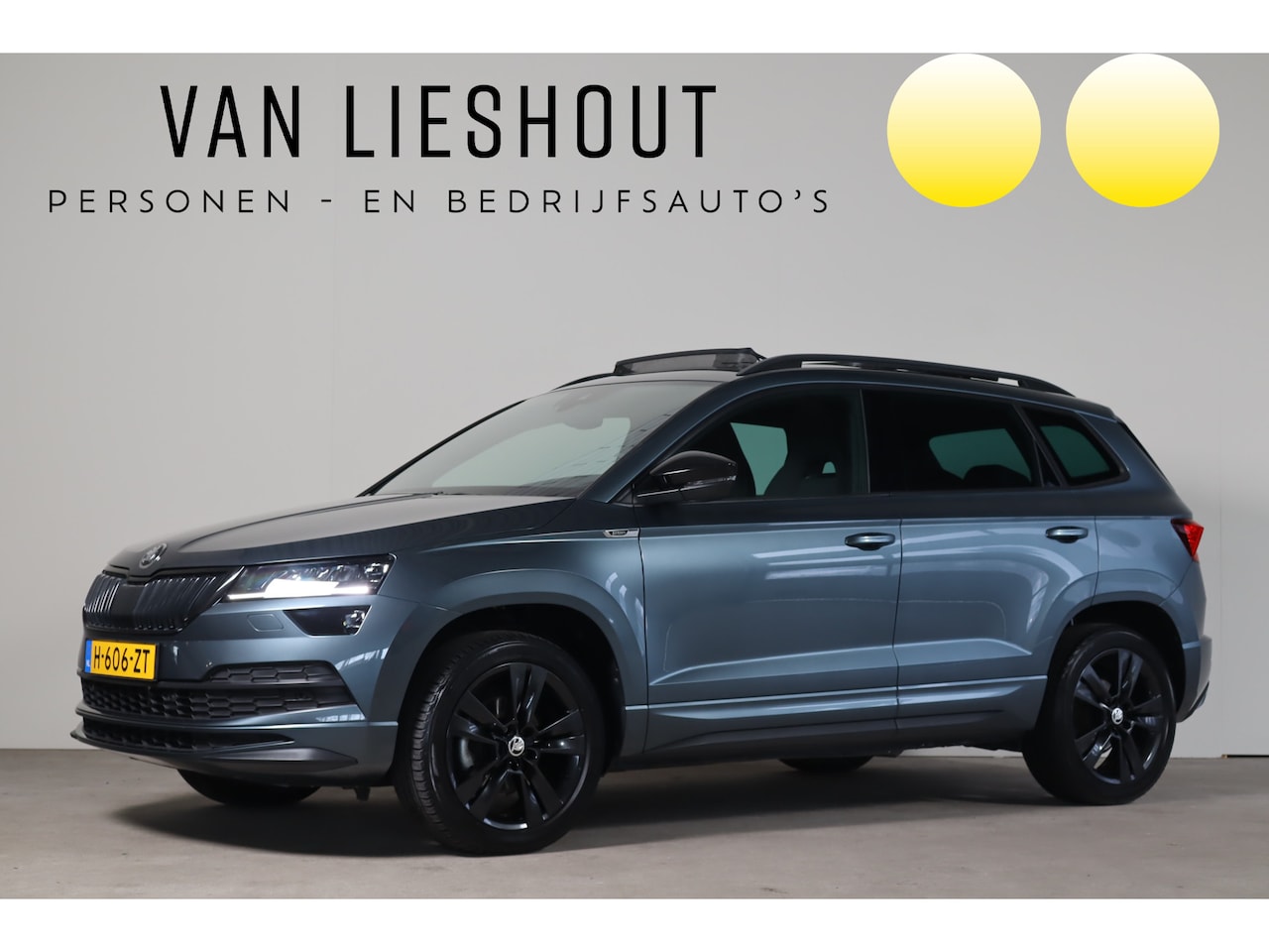 Skoda Karoq - 1.5 TSI ACT Sportline Business NL-Auto!! SUPER COMPLEET!!! - AutoWereld.nl