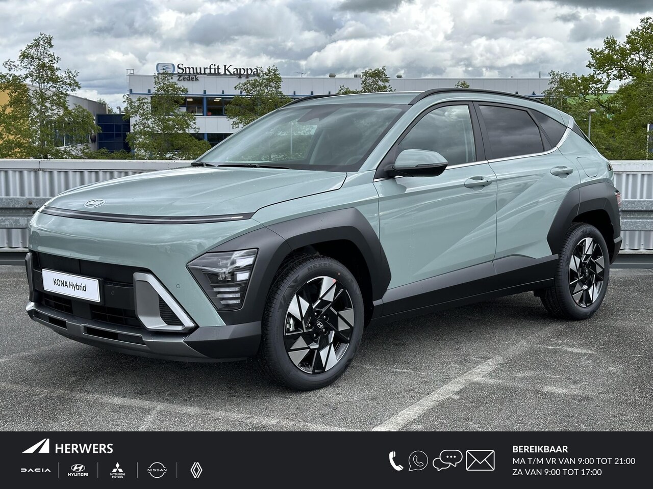 Hyundai Kona - 1.6 GDI HEV Premium / € 2200,- Voordeel / €38.795.- Rijklaar / Uit Voorraad Leverbaar! / N - AutoWereld.nl