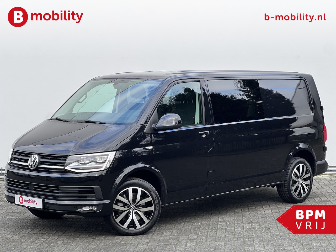 Volkswagen Transporter - 2.0 TDI L2H1 DC 204PK Automaat Comfortline MARGE! INCL. BTW 6-Pers. | Adaptive Cruise Cont - AutoWereld.nl