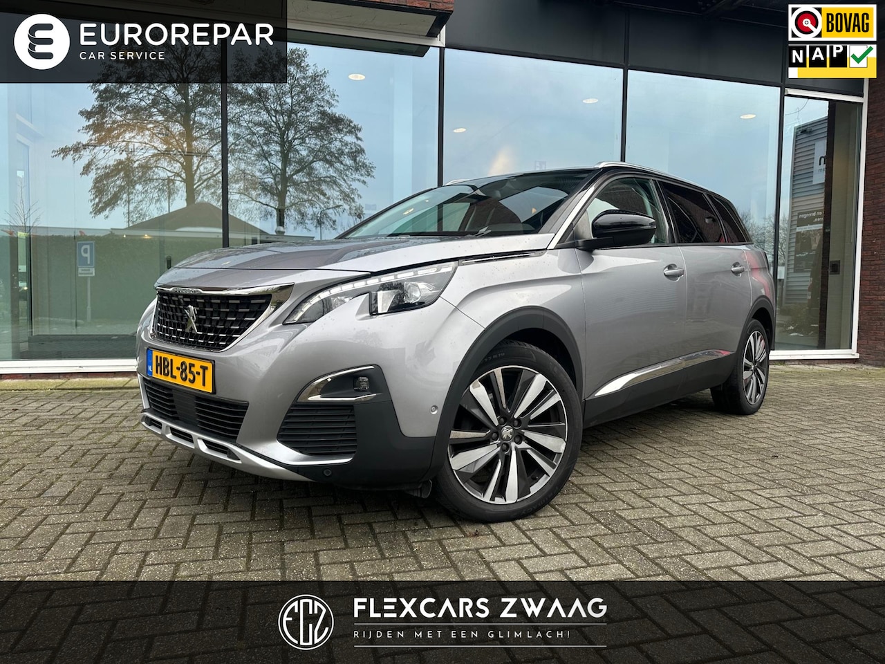 Peugeot 5008 - 1.2 Turbo GT-Line Automaat - Navi - Leder - Schuif/panodak - Winterpakket - AutoWereld.nl