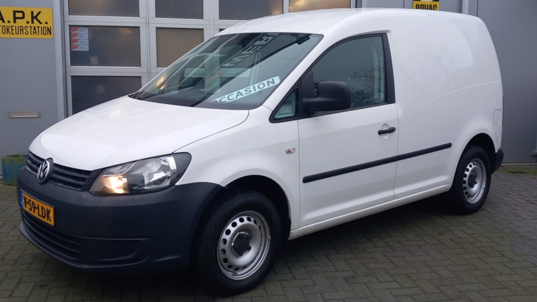 Volkswagen Caddy - 1.2 TSI *airco*schuifdeur*achterklep*benzinemotor* - AutoWereld.nl