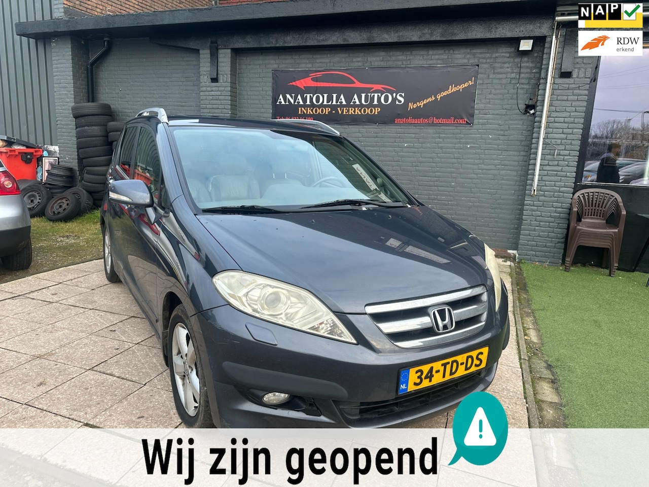 Honda FR-V - 2.0i Executive *APK*AIRCO* - AutoWereld.nl