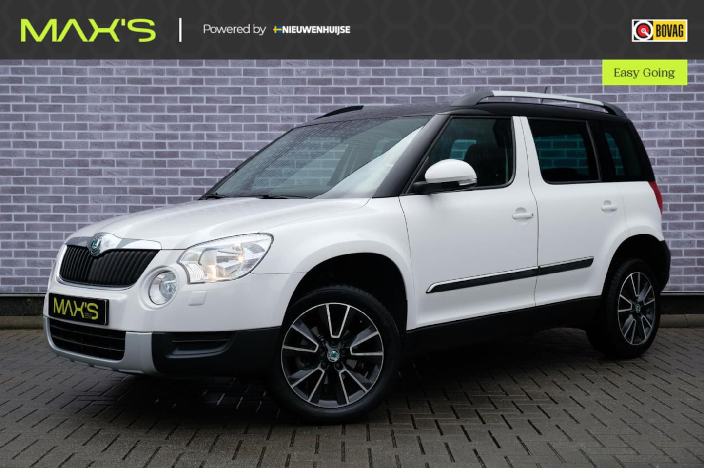 Skoda Yeti - 1.2 TSI Ambition Trekhaak | Schuif kantel Panoramisch dak |  DSG Automaat | Navigatie | Cr - AutoWereld.nl