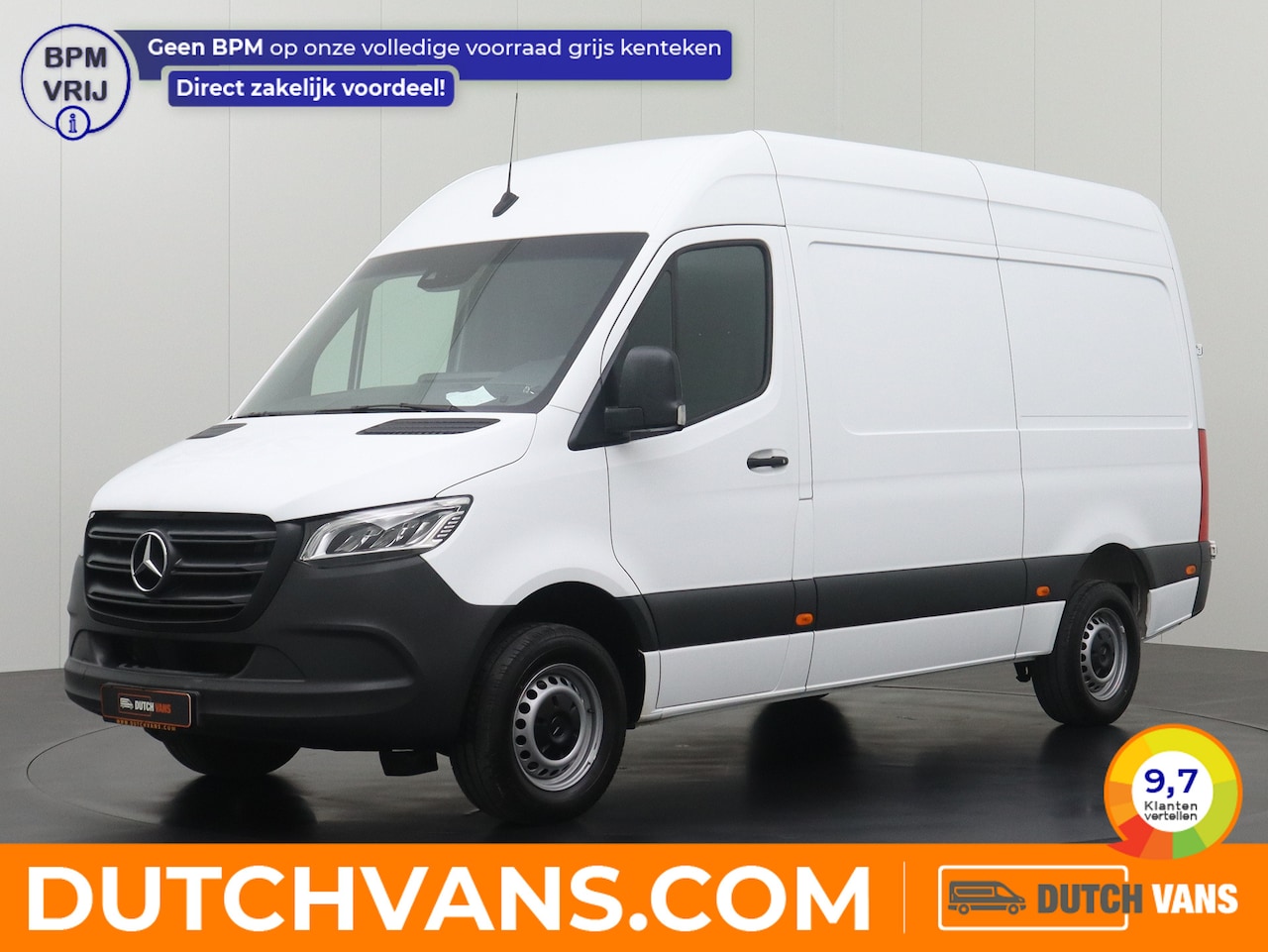 Mercedes-Benz Sprinter - 315CDI 9G-Tronic Automaat L2H2 | Standkachel | Led | Navigatie | Camera | Airco Betimmerin - AutoWereld.nl