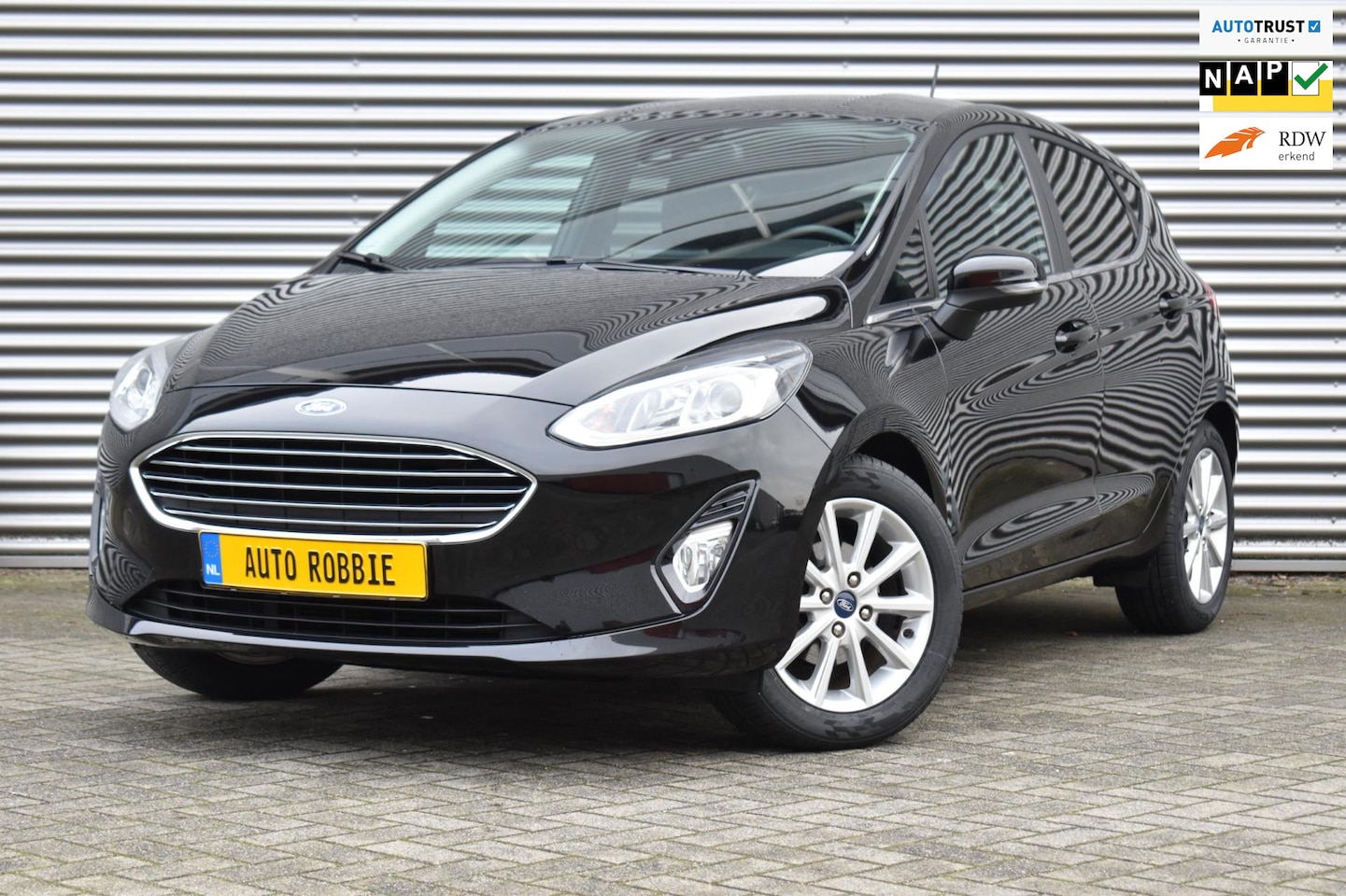 Ford Fiesta - 1.0 EcoBoost Titanium 1.0 EcoBoost Titanium, Airco, Ecc, Cruise, Navi, Pdc. - AutoWereld.nl