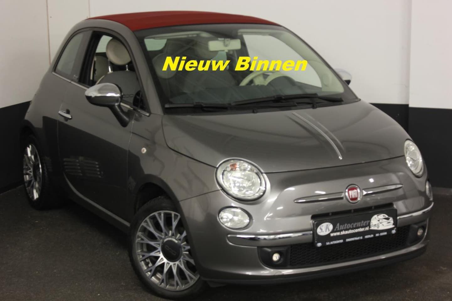 Fiat 500 C - 1.2 CABRIO SPORT EDITION NAVIGATIE *1E EIGENAAR* - AutoWereld.nl