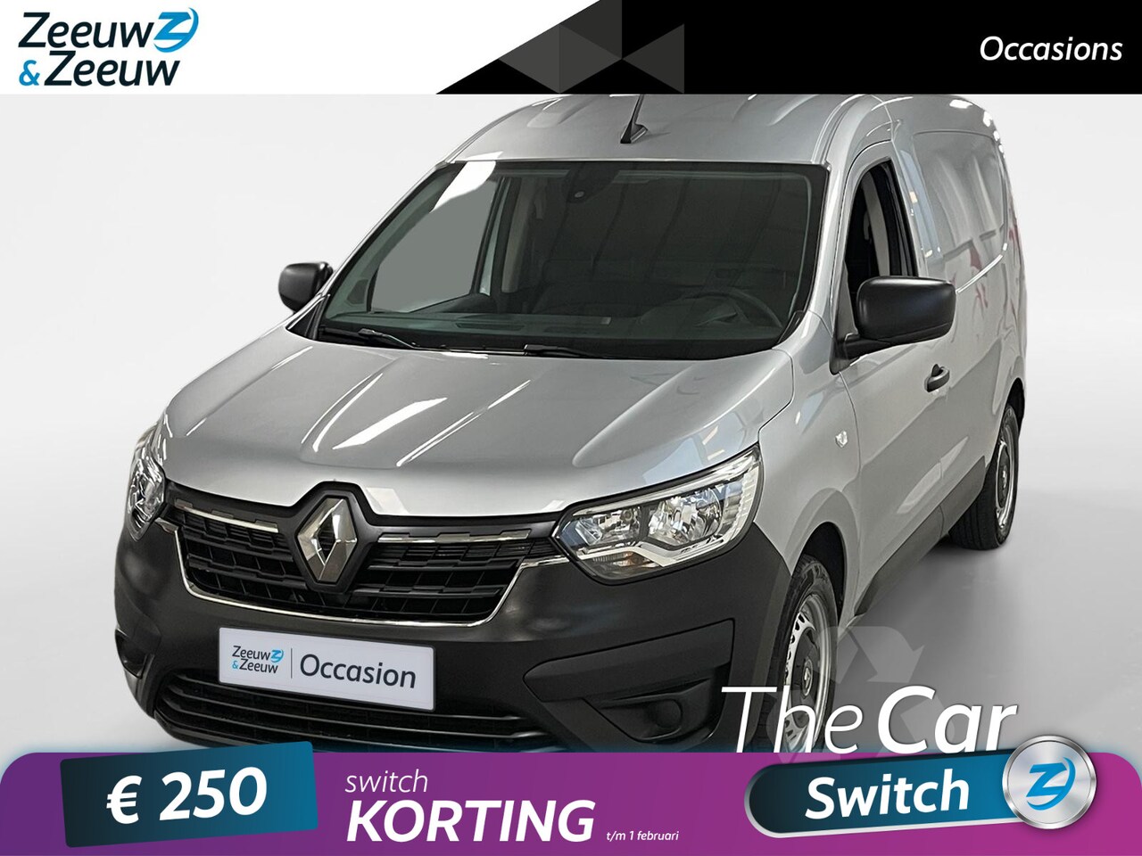 Renault Express - 1.5 dCi 75 Comfort Navi airco bluetooth cruise controle zeer mooie auto dealer onderhouden - AutoWereld.nl