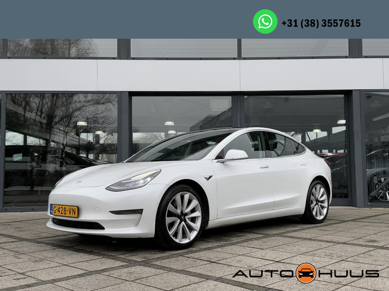 Tesla Model 3 - Long Rang DUAL AWD Autopilot Pano Leder Navi - AutoWereld.nl