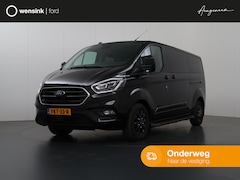 Ford Transit Custom - 320 2.0 TDCI | Aut. | L2 H1 | Platinum | DC | Lederen bekleding | 5-zits | Navigatie | Sto