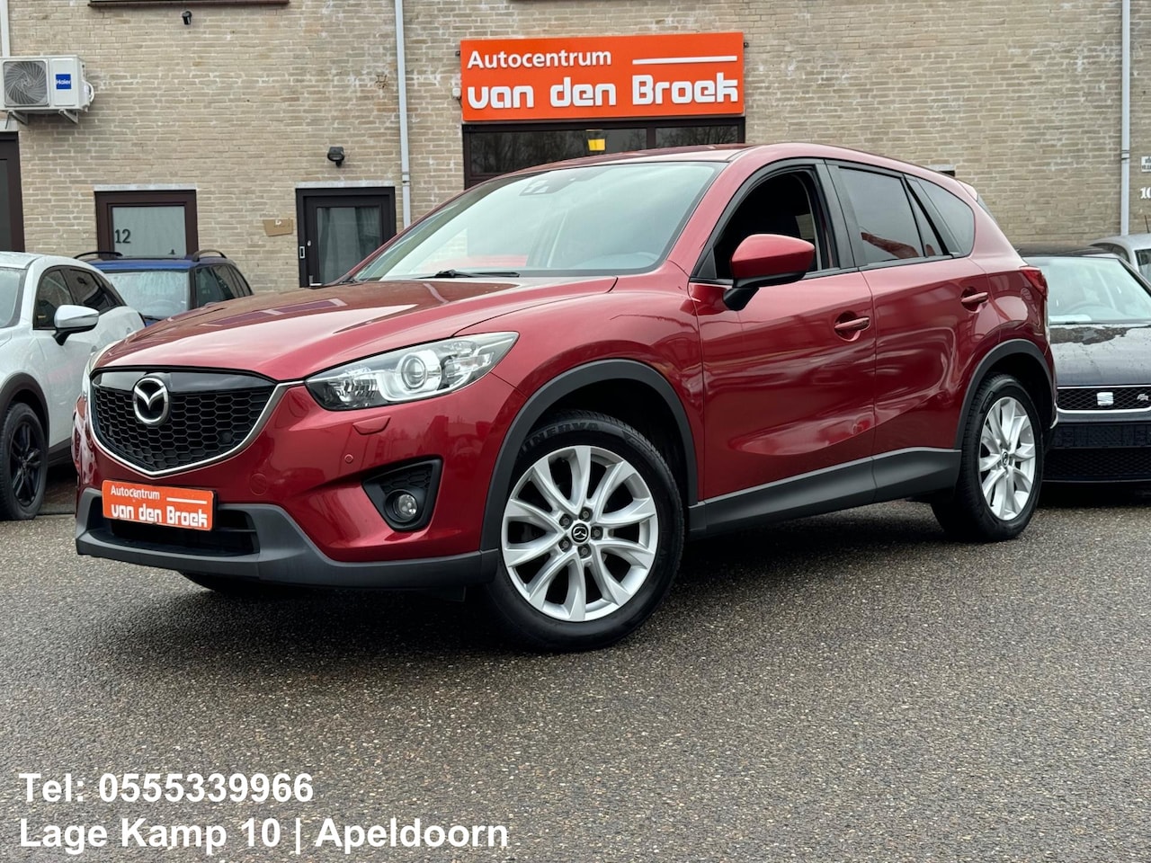 Mazda CX-5 - 2.0 GT-M Leder Navi Camera Xenon Keyless Go Climate Cruise Ctr PDC Trekhaak - AutoWereld.nl