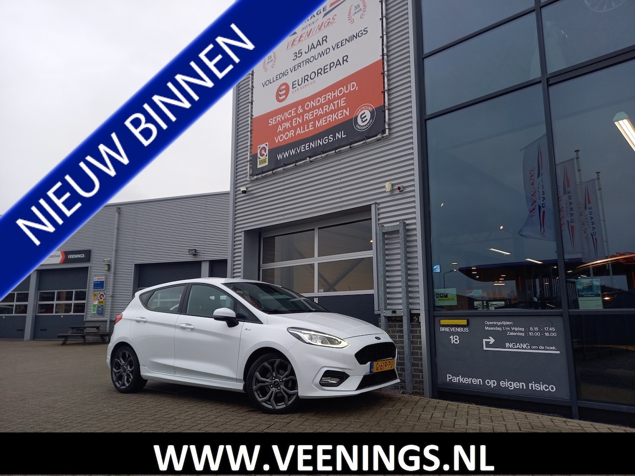 Ford Fiesta - 1.0 100PK EcoBoost ST-Line - 1 EIGENAAR - NL AUTO - CARPLAY - CLIMA - CRUISE - PDC - - AutoWereld.nl