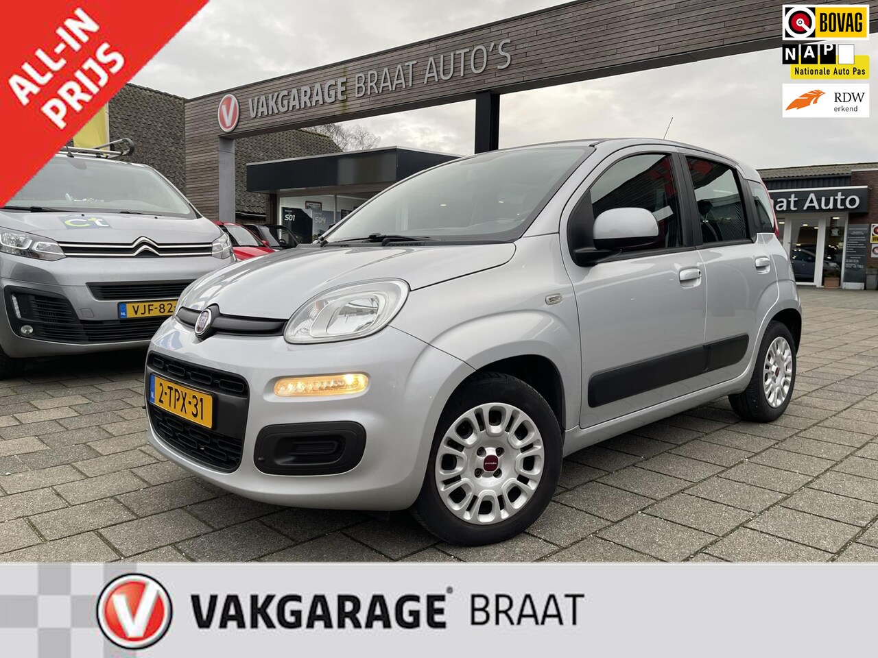 Fiat Panda - 0.9 TwinAir l AIRCO l ELEK. RAMEN l RIJKLAAR! - AutoWereld.nl