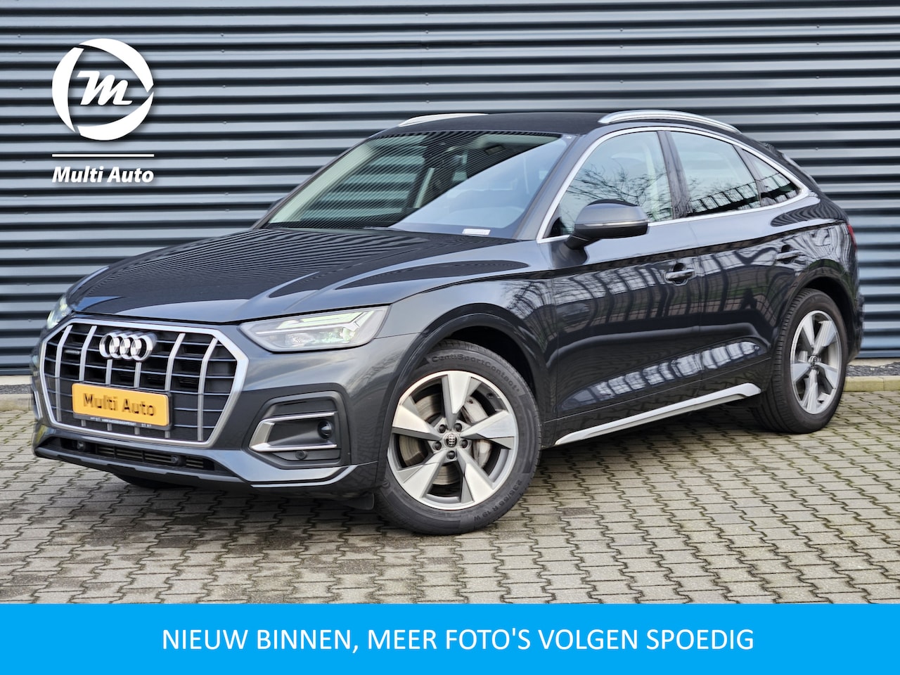 Audi Q5 Sportback - 50 TFSI e Advanced Edition Quattro Plug In Hybrid Dealer O.H PHEV | Luchtvering | Lederen - AutoWereld.nl